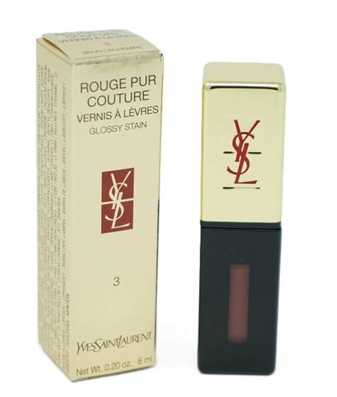 ysl brun cachemire|YSL Brun Cachemire (3) Rouge Pur Couture Glossy Stain.